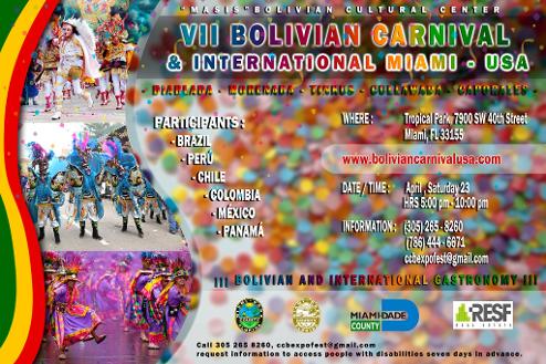 Bolivian Carnival of Andean Music - Miami 2022